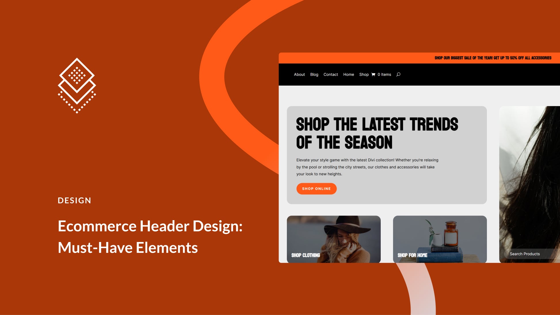 Ecommerce Header Design: Must-Have Elements, Tips, & More (2025)