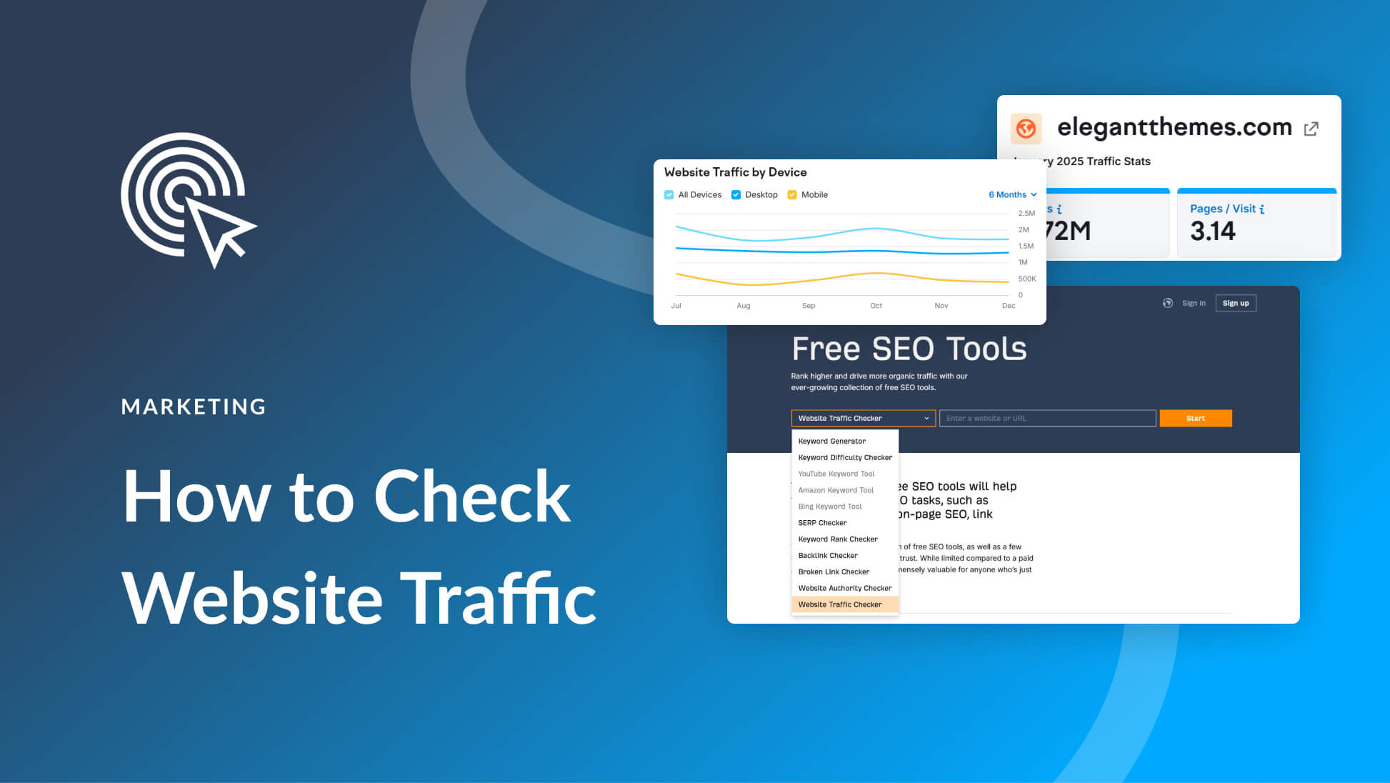 How to Check Website Traffic in 2025 (Top Free & Paid Tools)