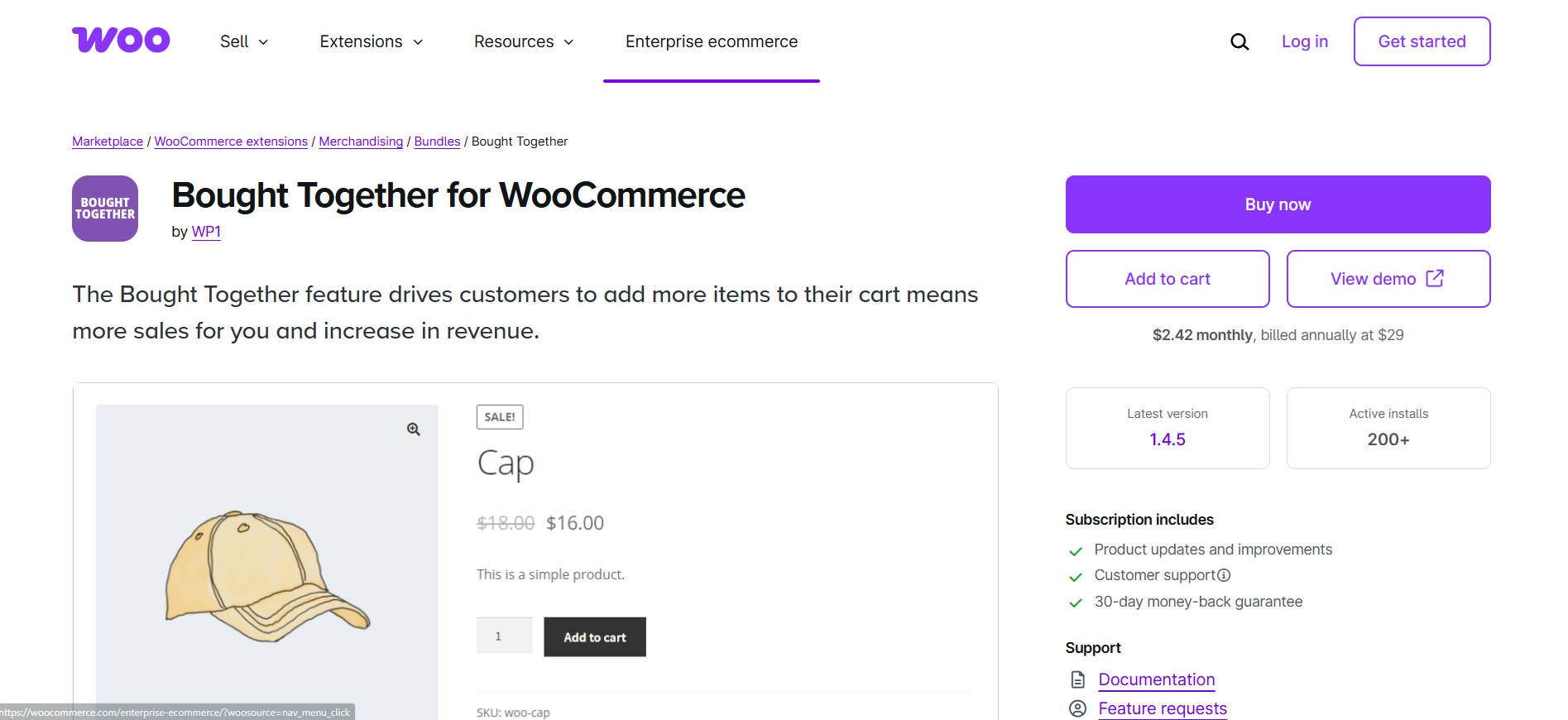 Bought Together for WooCommerce by WP1