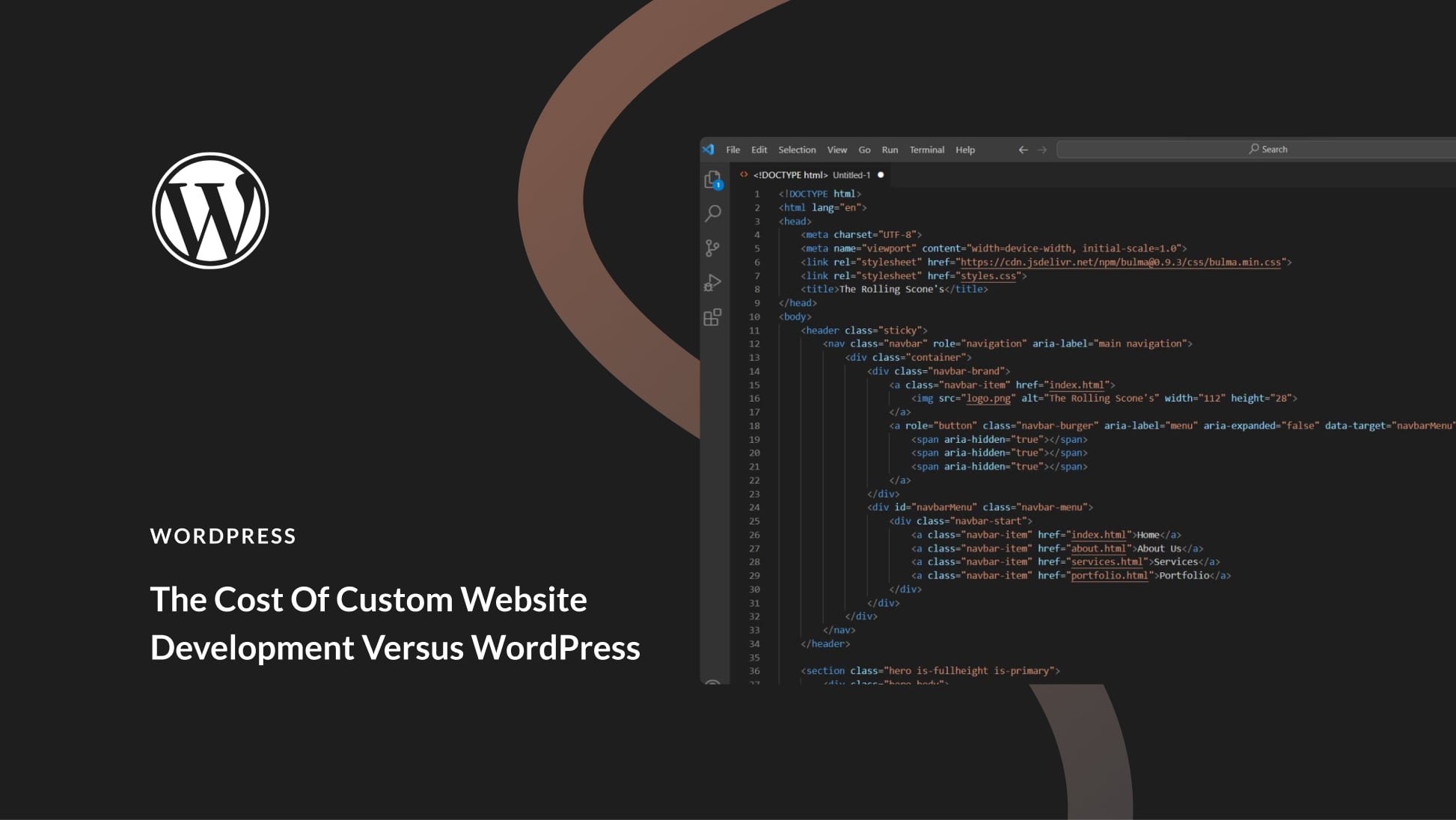 The Cost Of Custom Website Development Versus WordPress (2025)