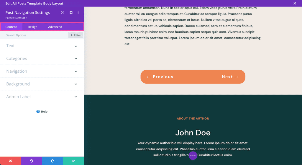 The Divi Post Navigation Module | Elegant Themes Documentation