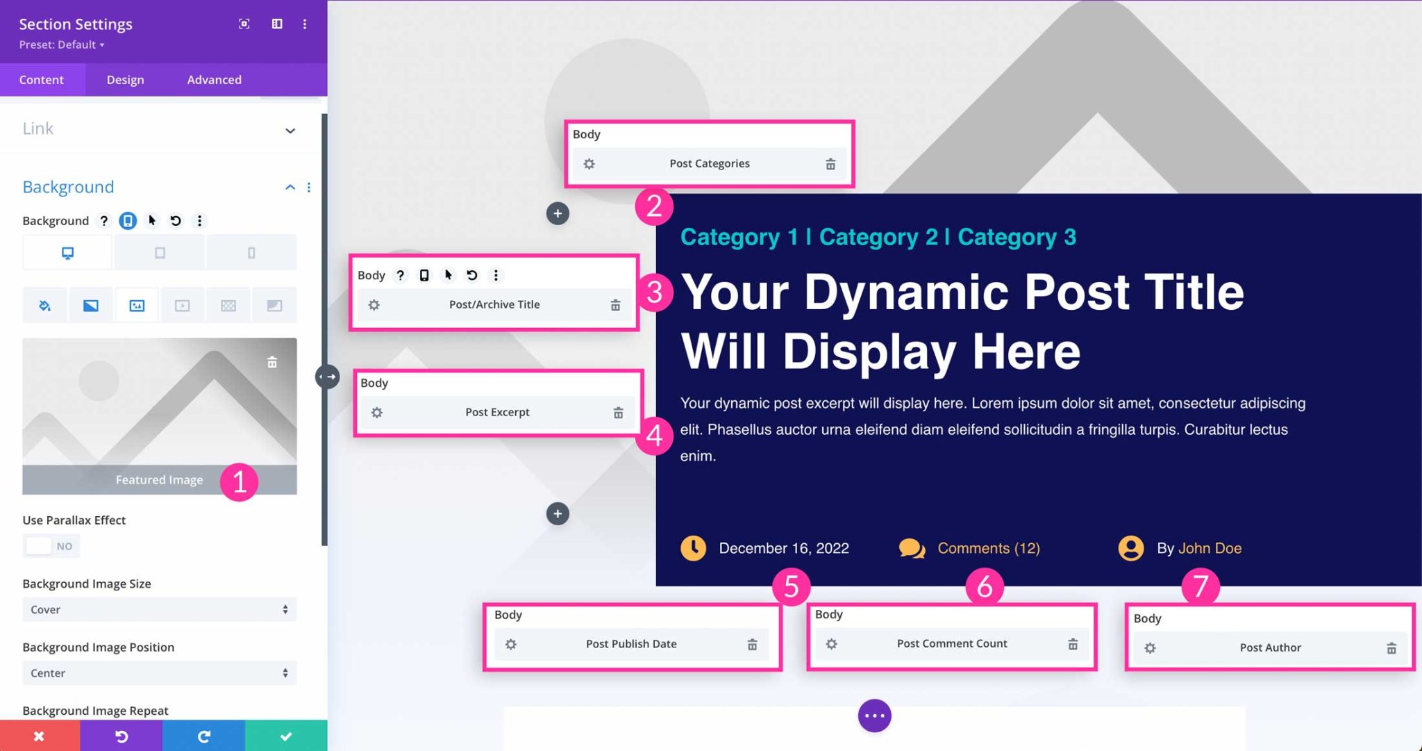 Using Divi Dynamic Content Options | Elegant Themes Documentation