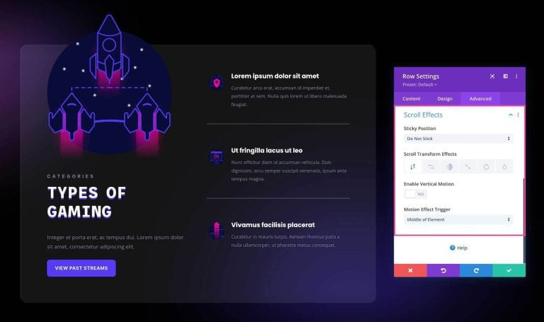Using Divi Scroll Effects | Elegant Themes Documentation