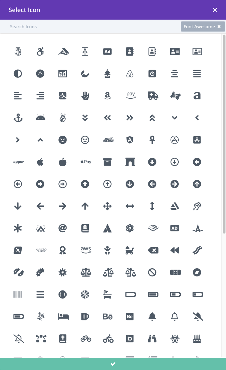 Khám phá sự kết hợp hoàn hảo giữa Font Awesome và Divi trong Font Awesome Divi Integration. Với phiên bản mới nhất, bạn có thể tùy chỉnh các biểu tượng bằng cách tải xuống Font Awesome Divi Plugin chuyên nghiệp để tạo ra trang web đẹp mắt và chuyên nghiệp.