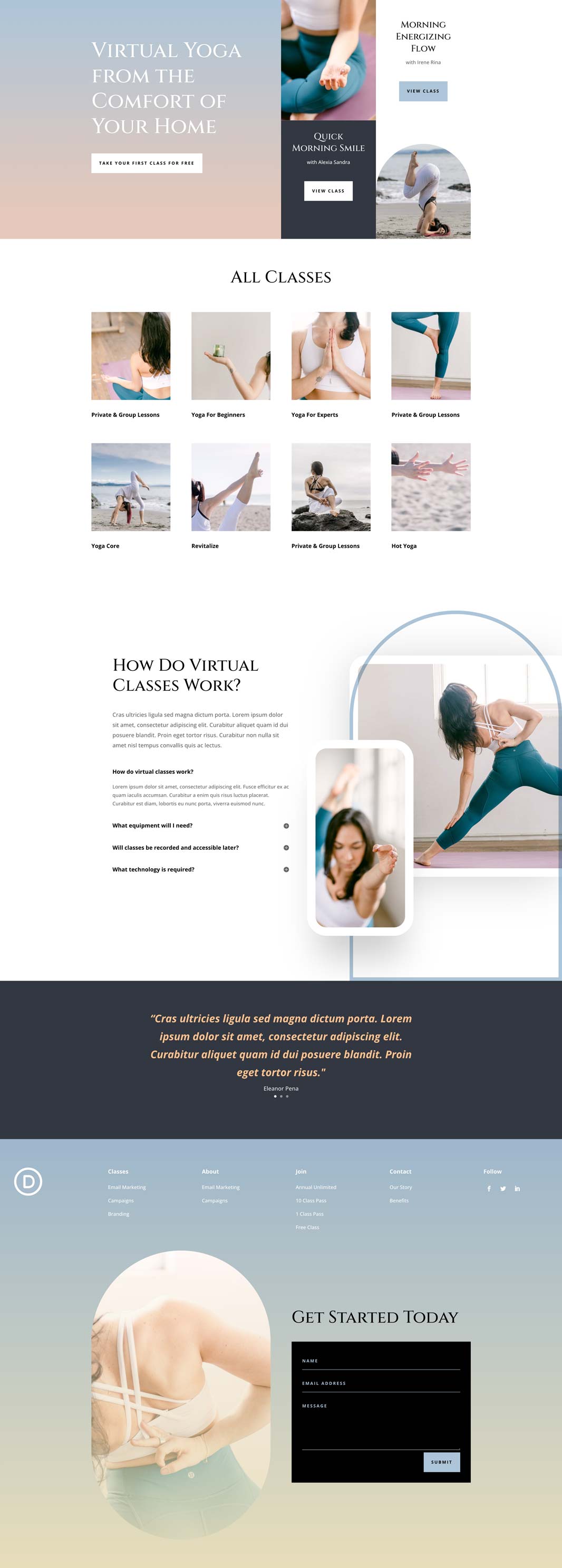 Home Yoga Studios - Yoga Panels