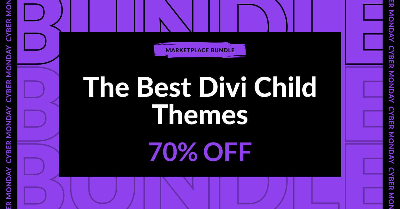 Cyber Monday Child Theme Bundle!